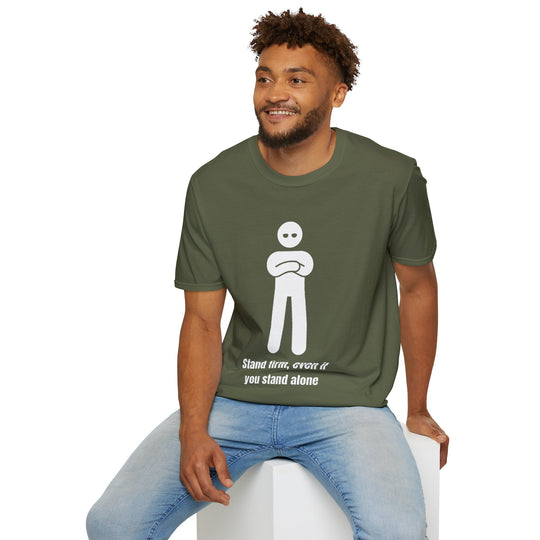 Stand Firm T-Shirt – Strength in Solitude