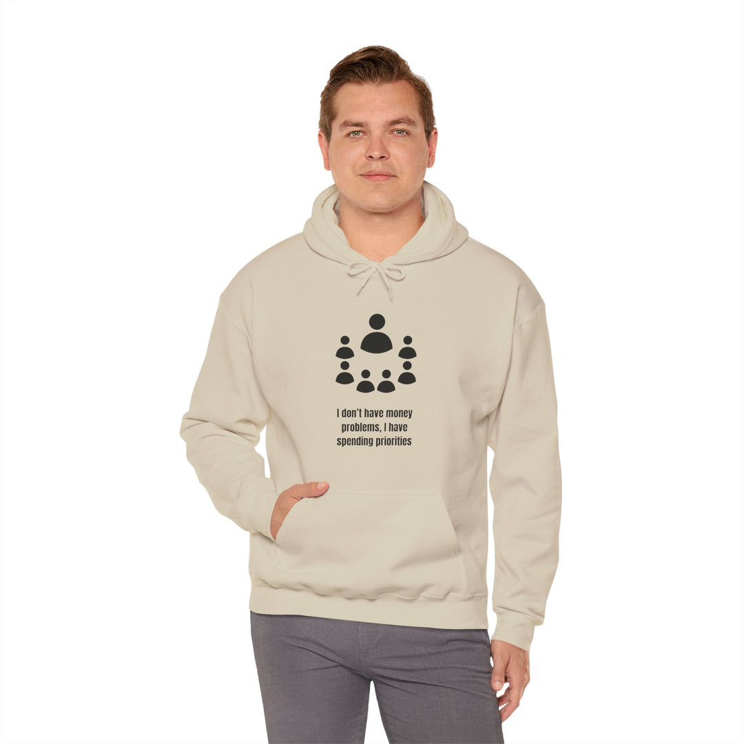 Spending Priorities Hoodie – Money Moves with a Twist