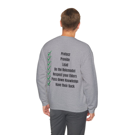 "A Real Man Protects His Own" – Men's  Sweatshirt