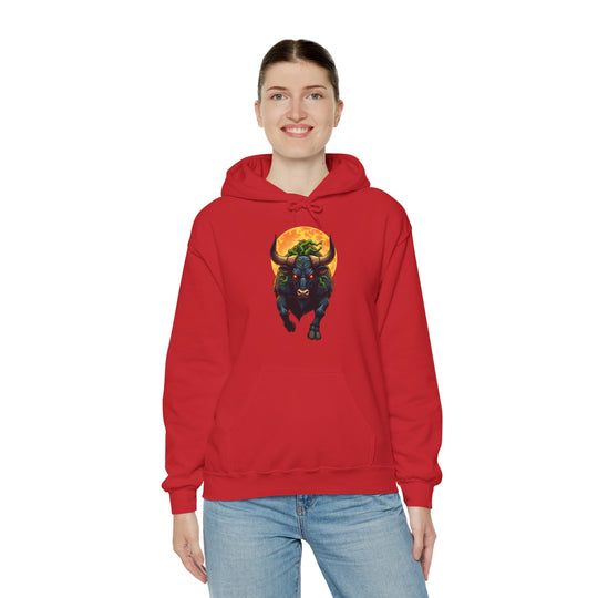 Stier Zodiac – Geaard, Sterk en Onwrikbaar Hoodie