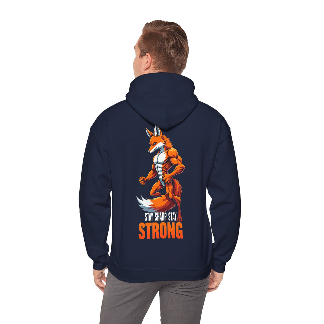 Bleib scharf, bleib stark – Fox Instinct Hoodie