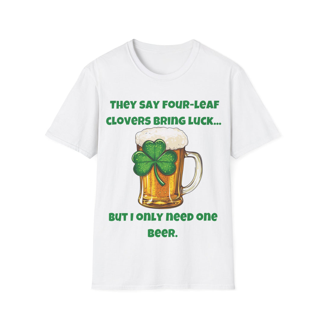 Lucky Beer T-Shirt – St. Patrick’s Day Fun & Festivity