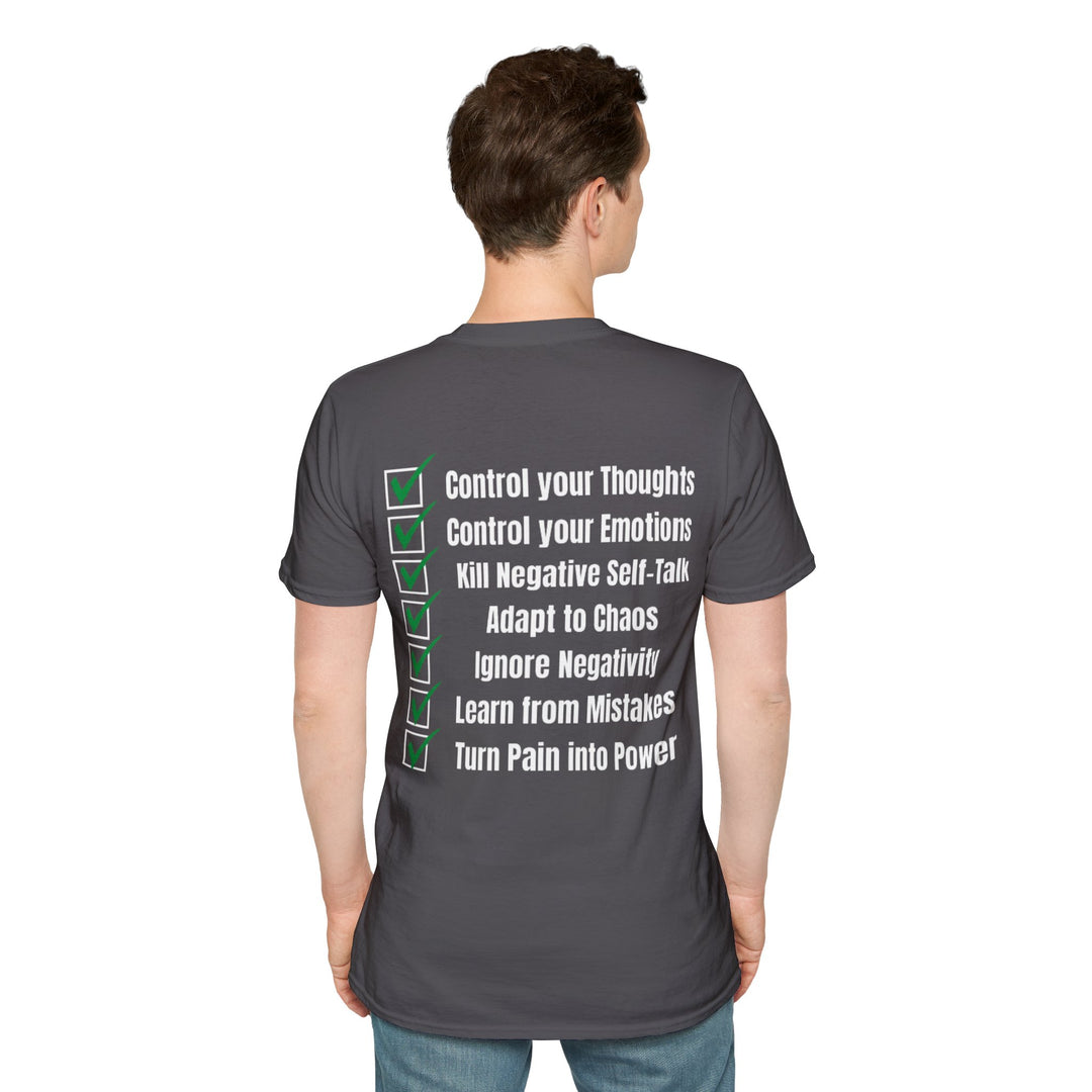 Master Your Mind T-shirt – Beheers je gedachten, beheers je leven