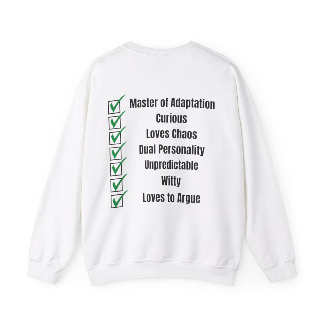 Gemini Zodiac – Witty, Adaptable & Always the Life of the Party Sweatshirt