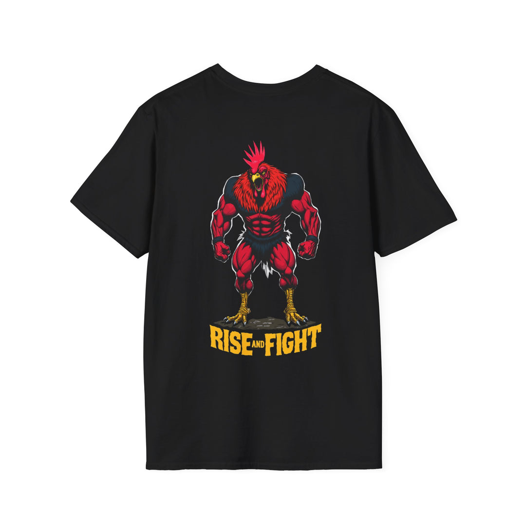 Rise and Fight – Krieger-Hahn T-Shirt