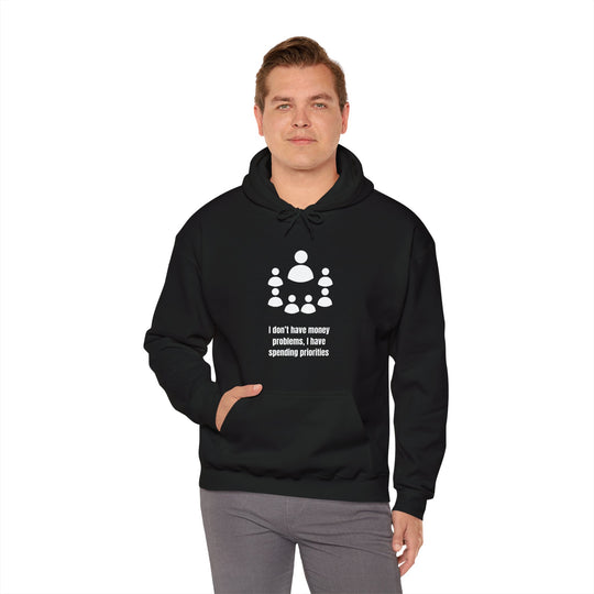 Spending Priorities Hoodie – Money Moves with a Twist