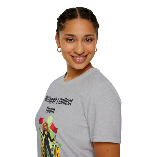 Red Flags? I Collect Them – Women’s Statement T-Shirt