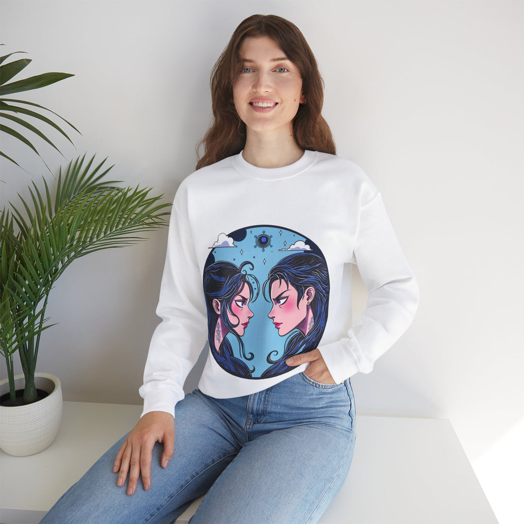 Tweelingen Zodiac – Geestig, Aanpasbaar &amp; Altijd het Leven van het Feest Sweatshirt