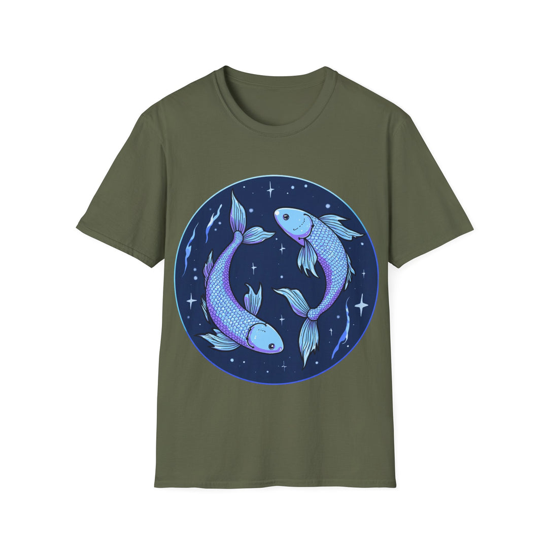 Vissen Zodiac – Dromerig, Meelevend &amp; Artistiek T-shirt