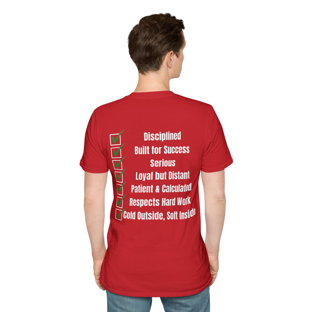 Capricorn Zodiac T-Shirt – Disciplined, Inspirational & Resilient