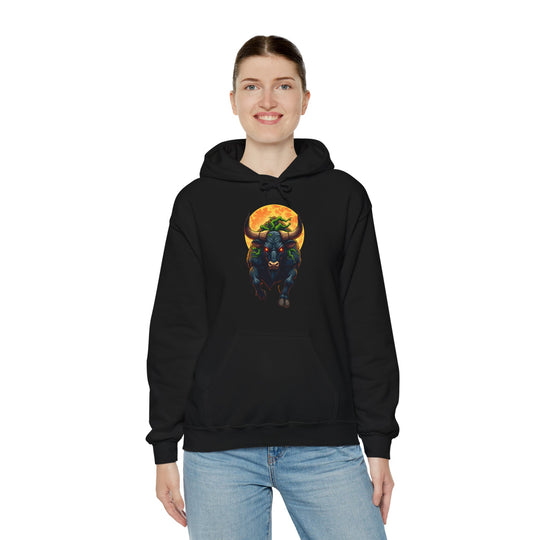 Stier Zodiac – Geaard, Sterk en Onwrikbaar Hoodie