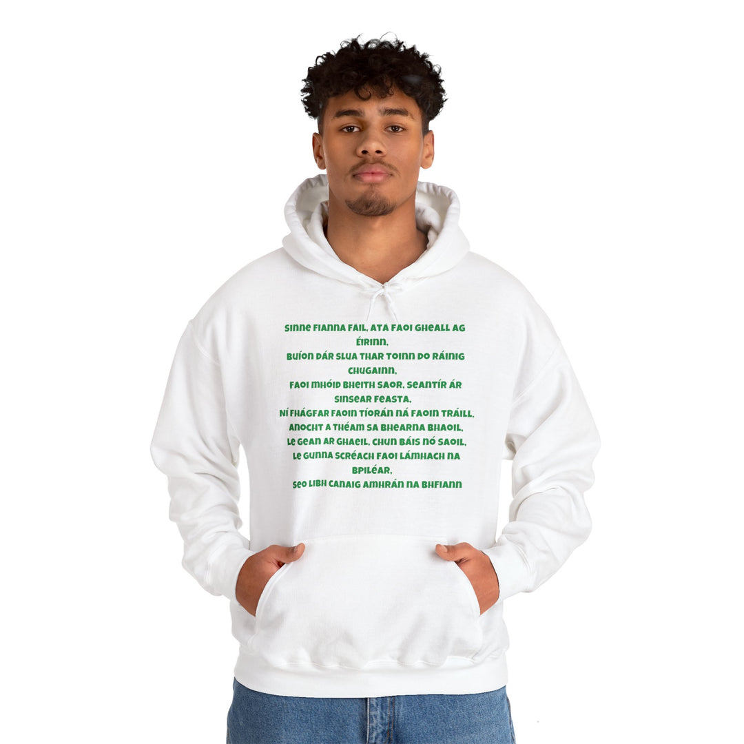 Irish Pride Hoodie – Bold, Drunk & Patriotic