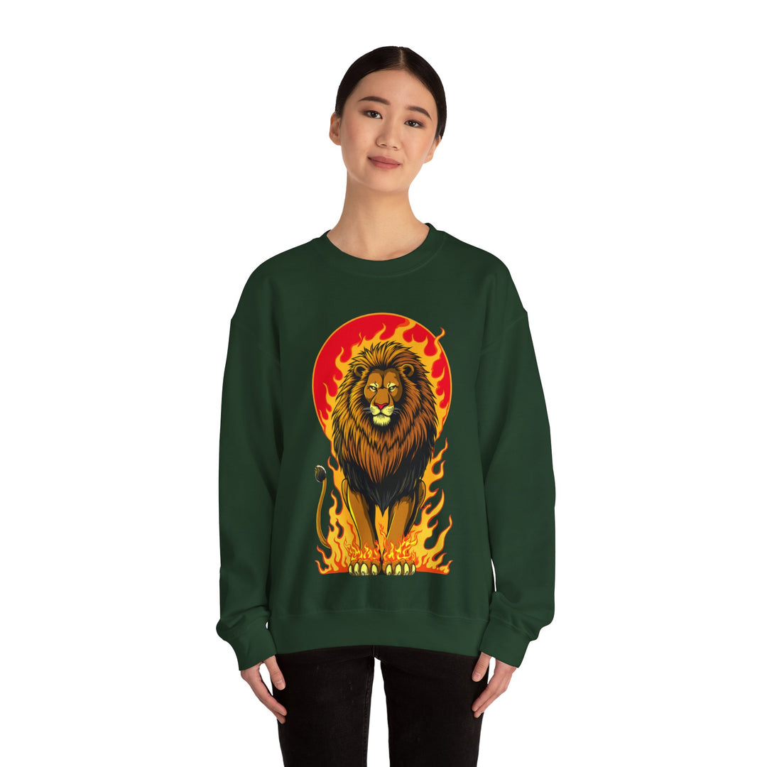 Leo Zodiac – Furchtloses und feuriges Sweatshirt