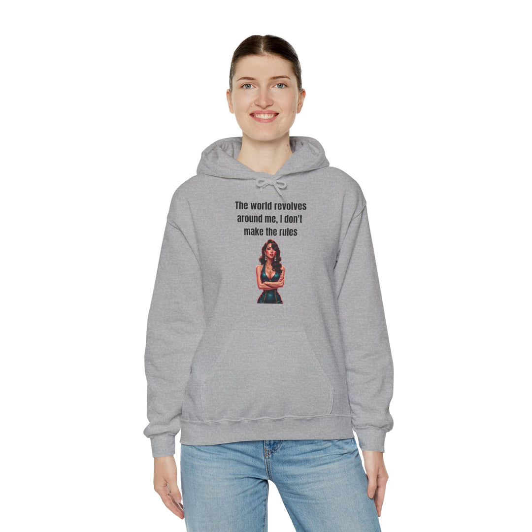 Die Welt dreht sich um mich – Damen Hoodie