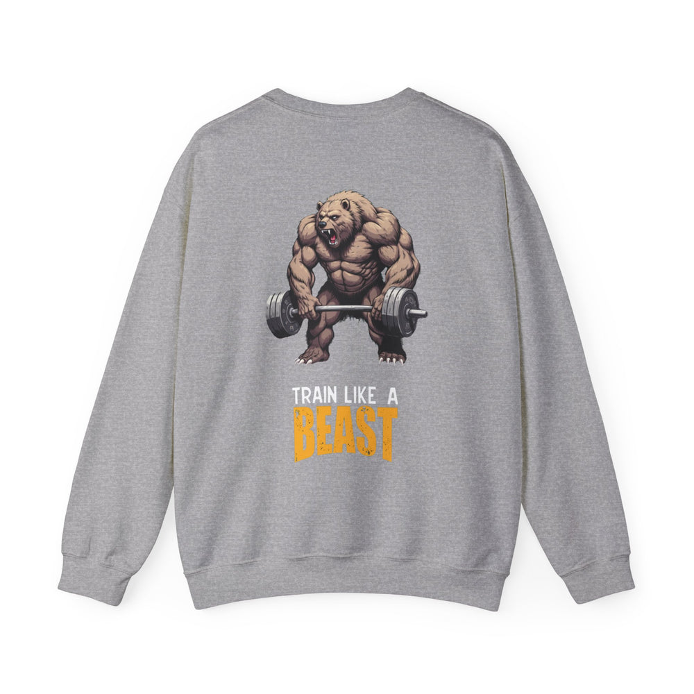 Train Like a Beast – Gym Warrior Sweatshirt