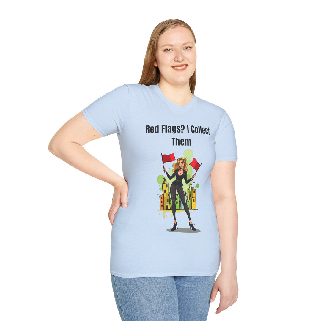 Red Flags? I Collect Them – Women’s Statement T-Shirt