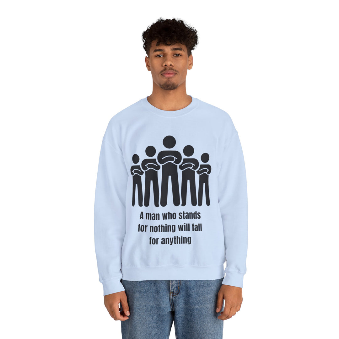 Sweatshirt Stand Tall, Stay Strong – Onwrikbare principes