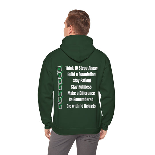 „Baue etwas, das dich überlebt“ – Herren Hoodie