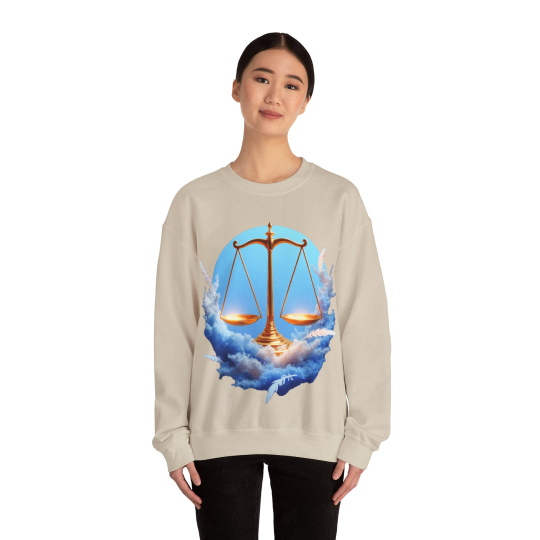 Waage Sternzeichen – Glatter Redner &amp; Gesellschaftsschmetterling Sweatshirt 