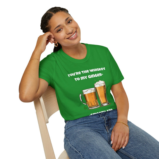 Whiskey & Ginger T-Shirt – Smooth, Bold & Irresistible