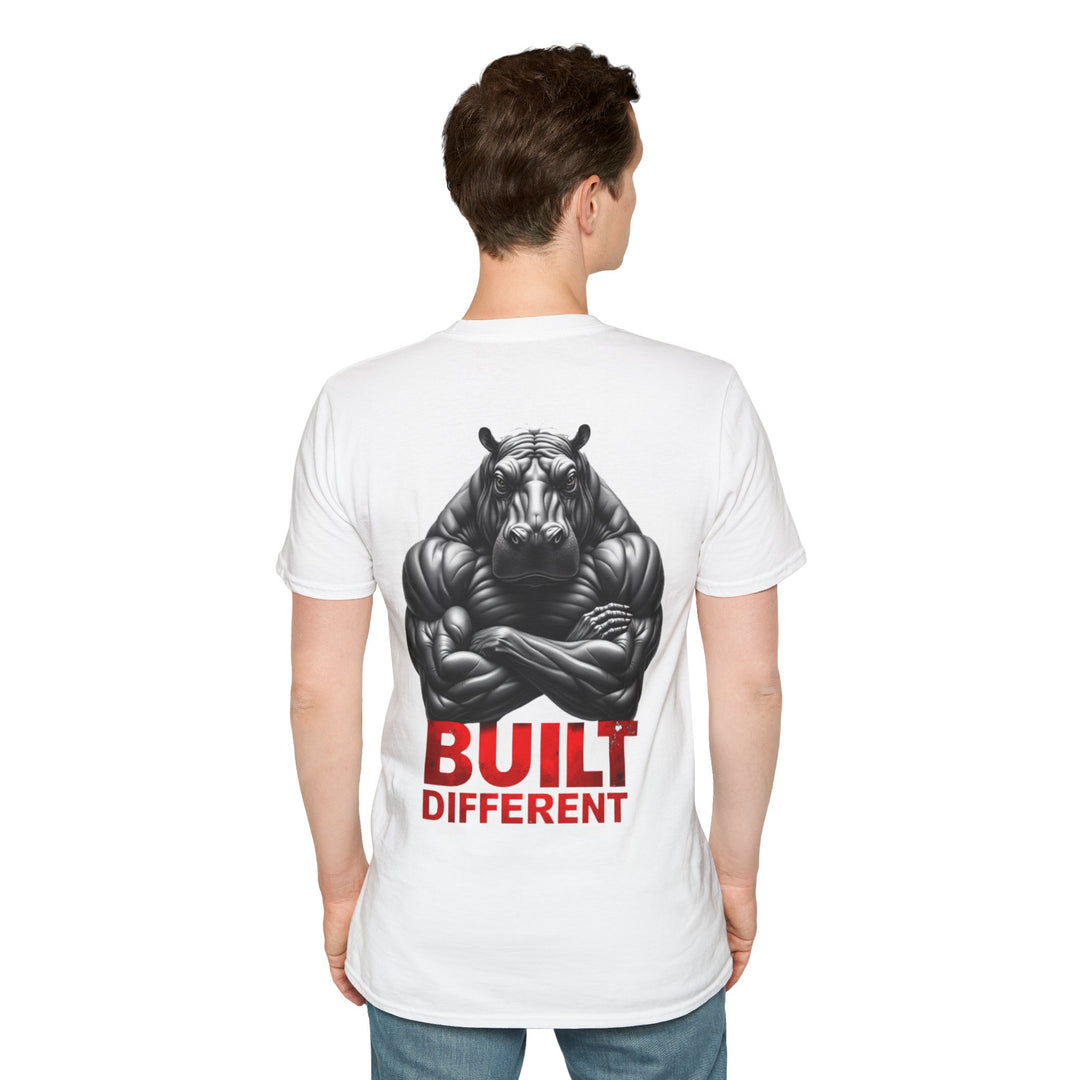 Built Different – ​​Power Hippo T-Shirt