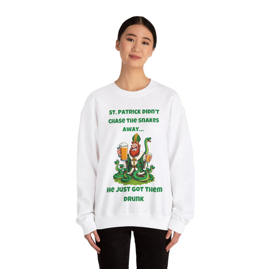 Drunk Snakes Sweatshirt – St. Patrick's Day met een twist