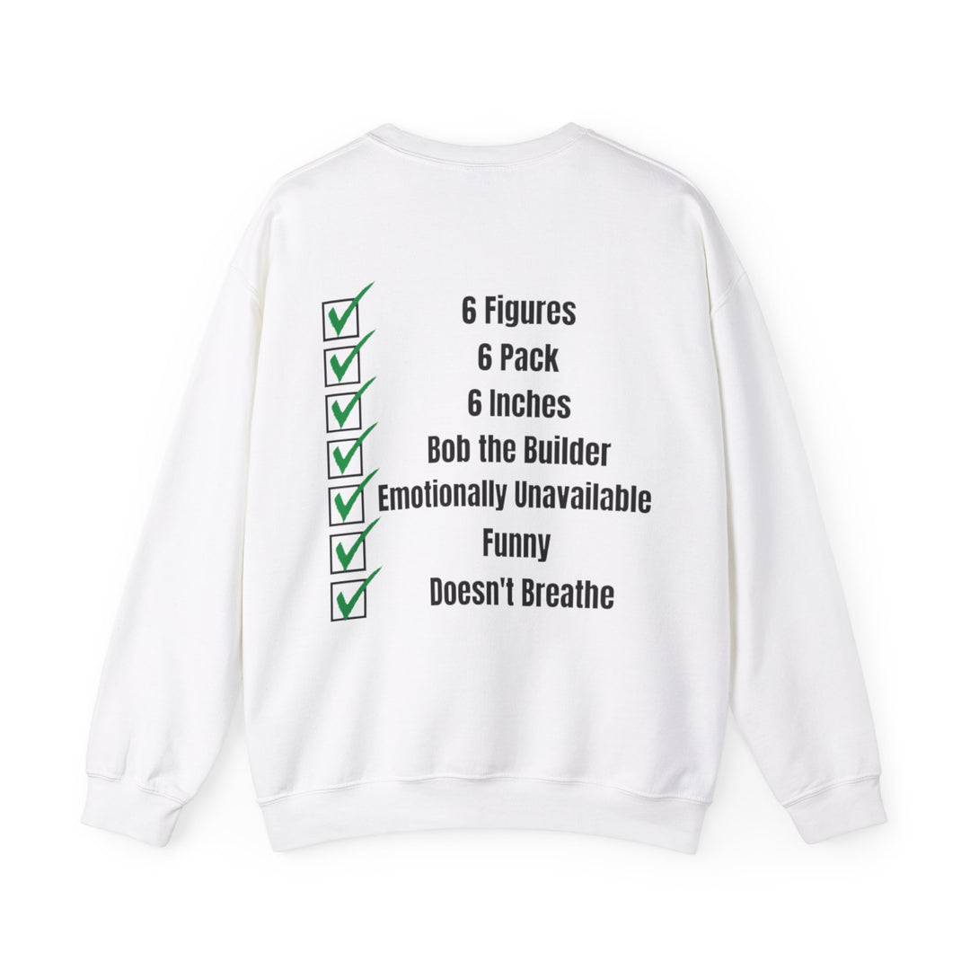 Nicht viel verlangen – Statement Sweatshirt