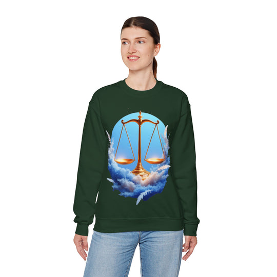 Waage Sternzeichen – Glatter Redner &amp; Gesellschaftsschmetterling Sweatshirt 