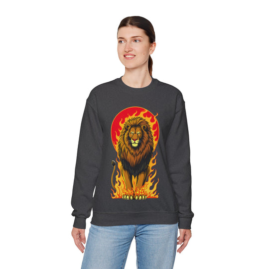 Leo Zodiac – Onverschrokken &amp; Vurig Sweatshirt 