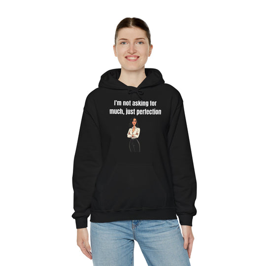 Niet veel vragen – Statement Hoodie