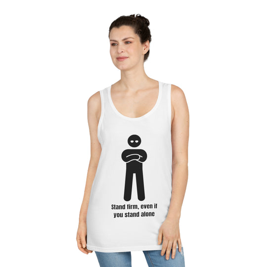 Stand Firm Tank Top – Kracht in eenzaamheid