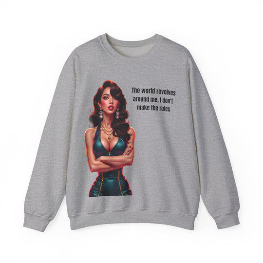 The World Revolves Around Me – Women’s Sweatshirt