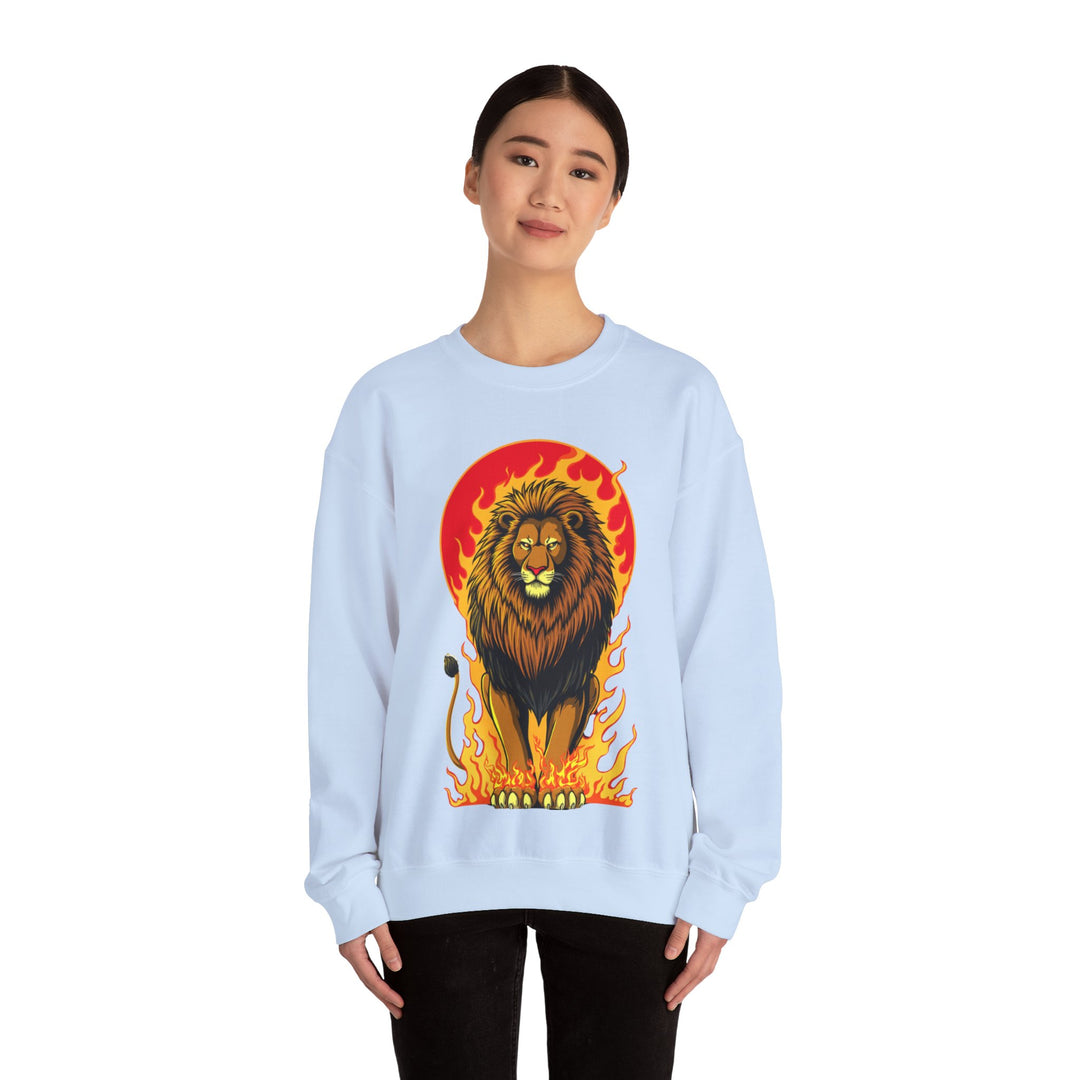 Leo Zodiac – Furchtloses und feuriges Sweatshirt