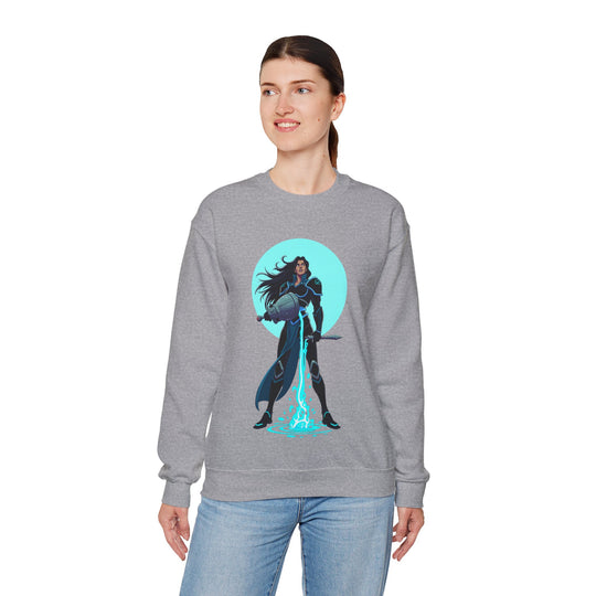 Aquarius Zodiac – Free Thinker & Visionary Spirit Sweatshirt