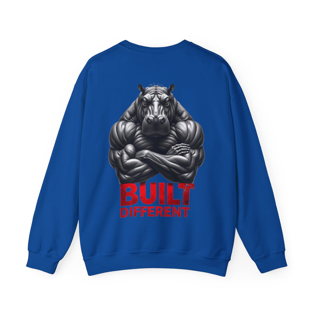 Built Different – ​​Power Hippo Sweatshirt