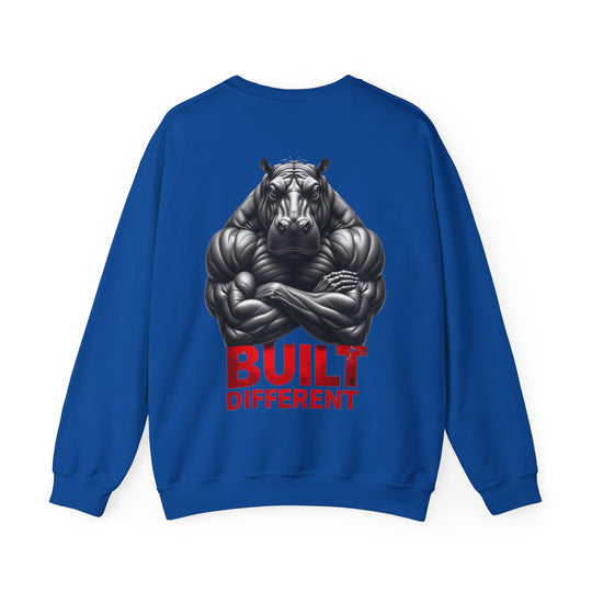 Built Different – Power Hippo Sweatshirt