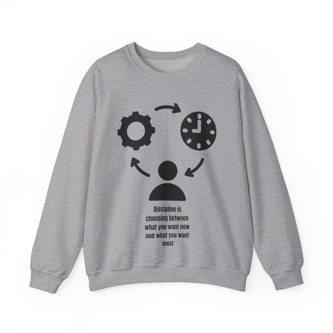 Discipline Sweatshirt – Kies voor succes