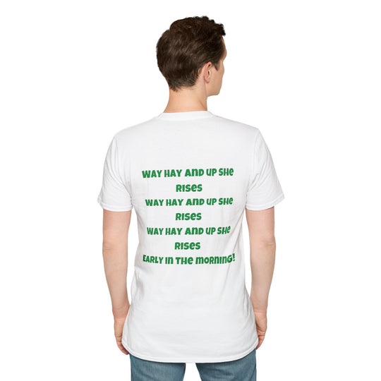 Je kunt niet de hele dag drinken als je niet 's ochtends begint - T-shirt