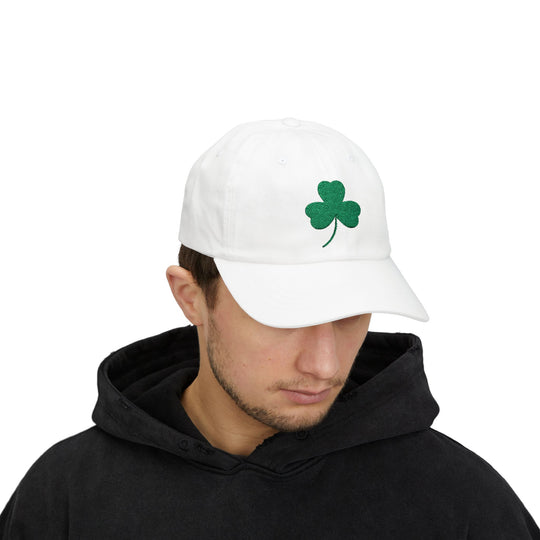 Classic Shamrock Dad Cap – Simple, Stylish, and Lucky