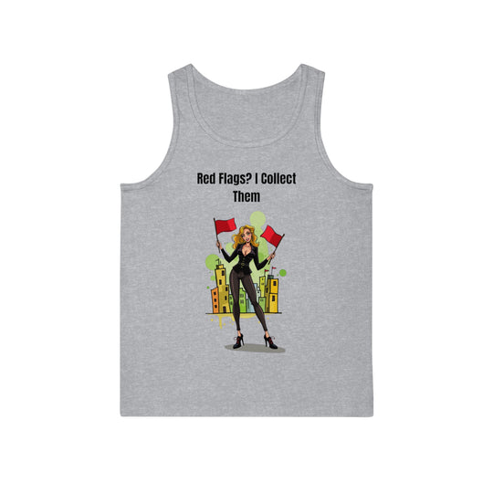 Red Flags? I Collect Them – Bold Women’s Tank Top