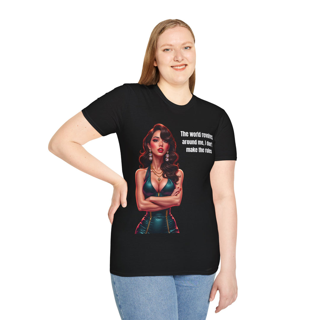 De wereld draait om mij – Dames T-shirt