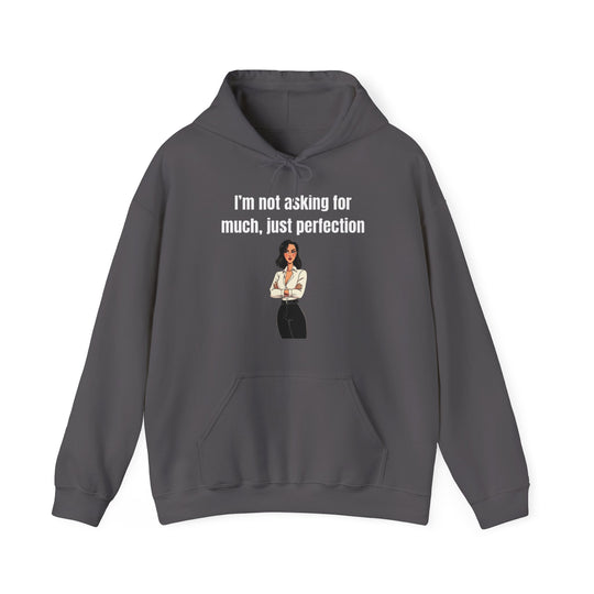 Niet veel vragen – Statement Hoodie