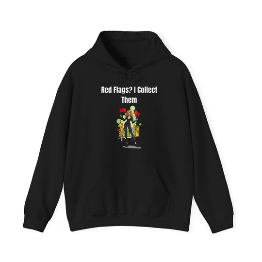 Rode vlaggen? Ik verzamel ze – Dames Cozy Hoodie