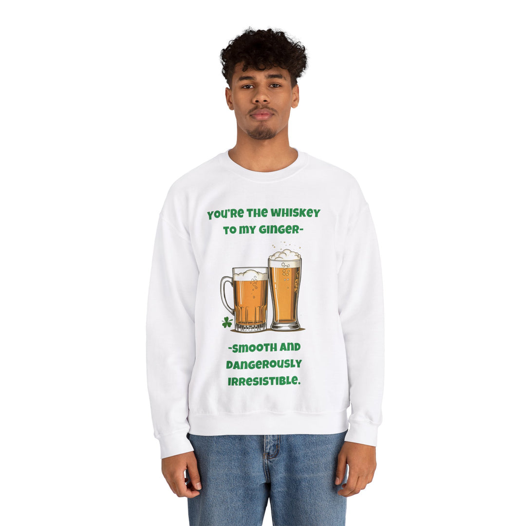 Whiskey & Ginger Sweatshirt – Smooth, Bold & Irresistible