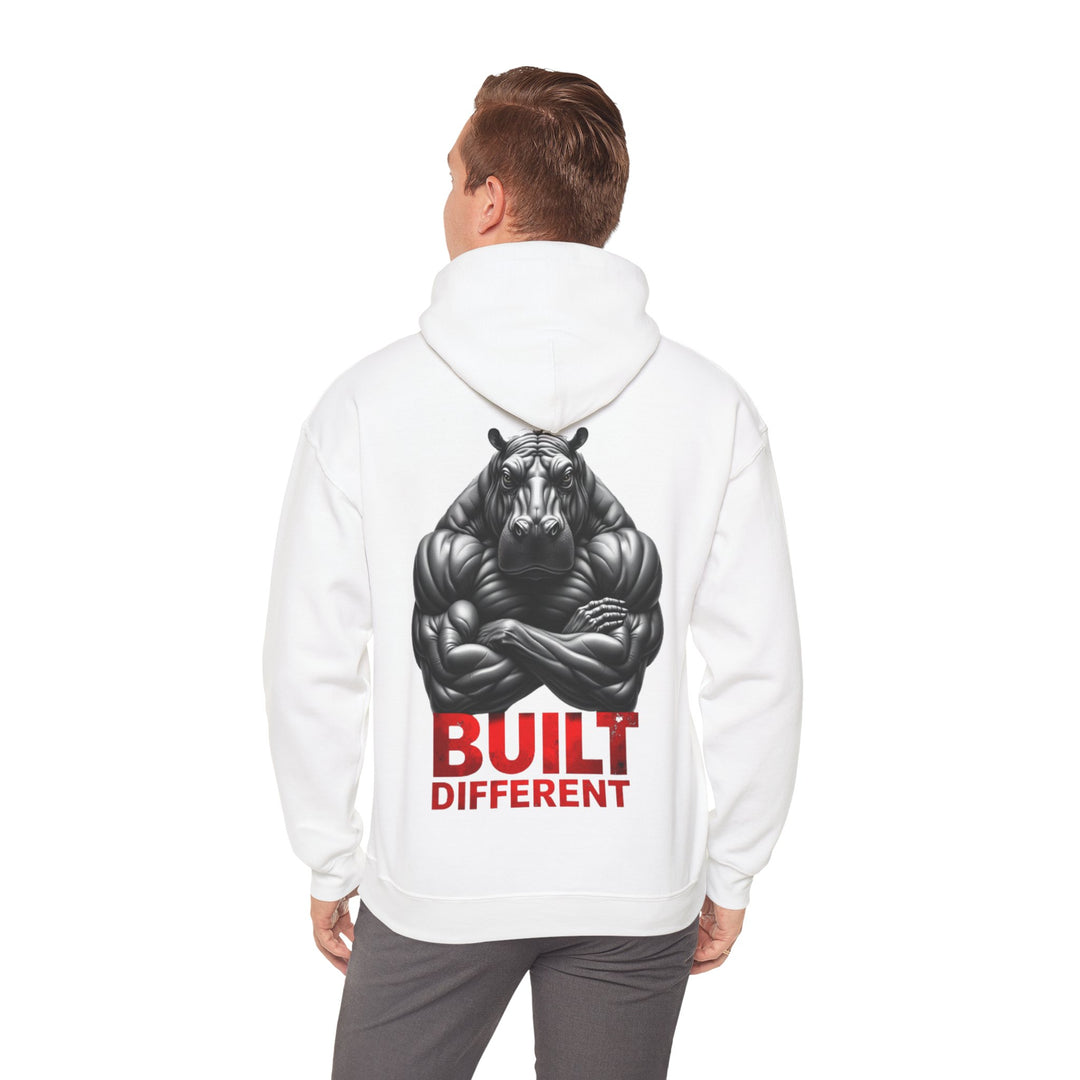 Built Different – Power Hippo Hoodie