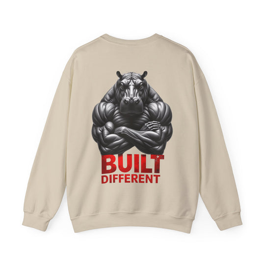 Built Different – ​​Power Hippo Sweatshirt