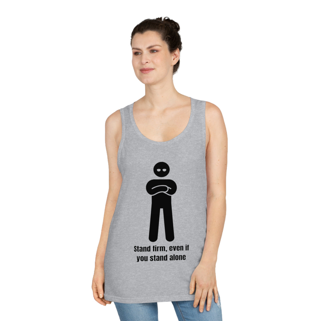 Stand Firm Tank Top – Kracht in eenzaamheid