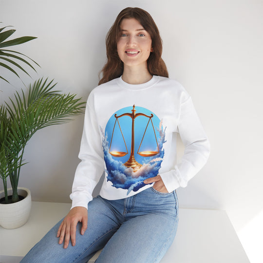 Waage Sternzeichen – Glatter Redner &amp; Gesellschaftsschmetterling Sweatshirt 