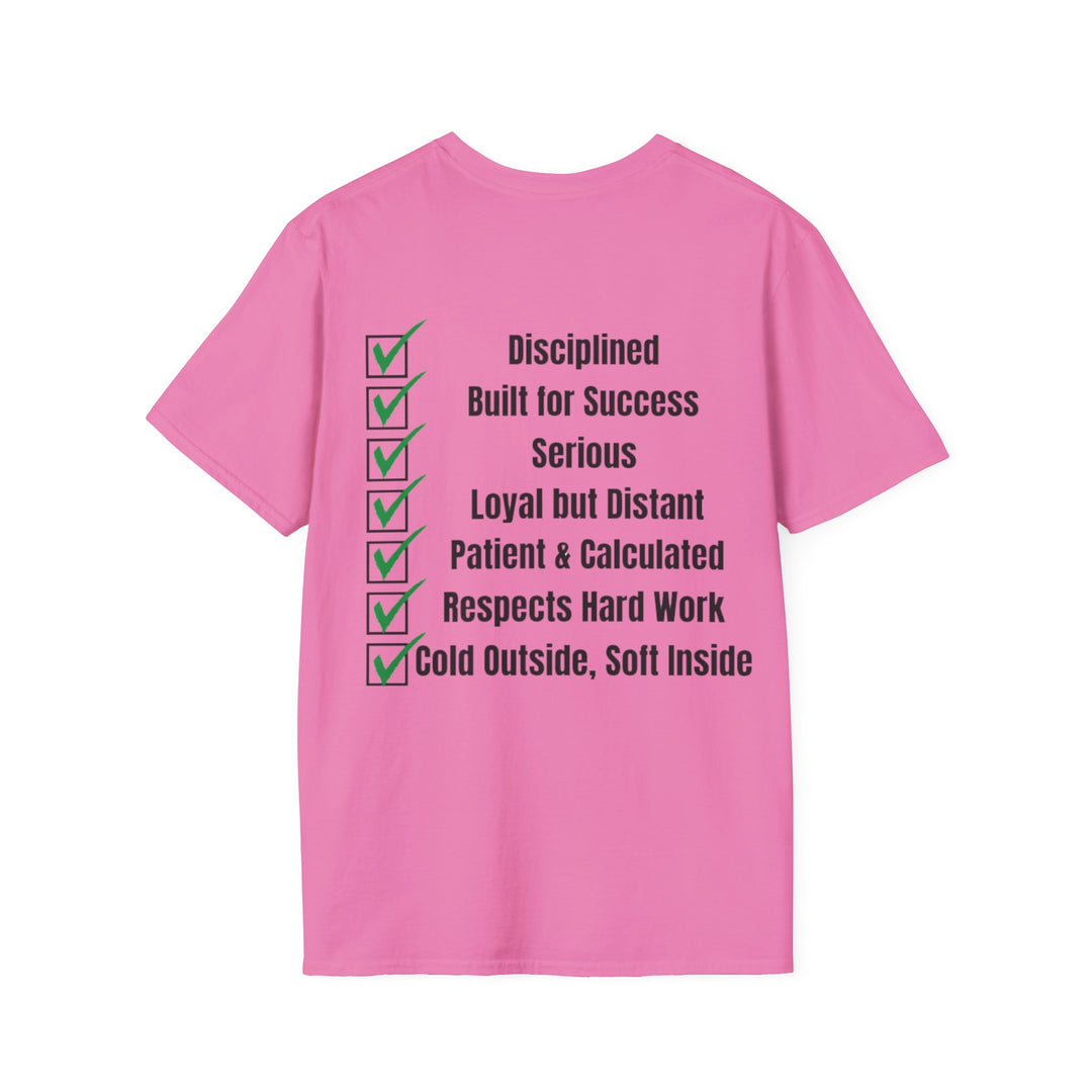 Capricorn Zodiac T-Shirt – Disciplined, Inspirational & Resilient