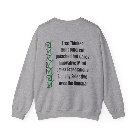 Aquarius Zodiac – Free Thinker & Visionary Spirit Sweatshirt